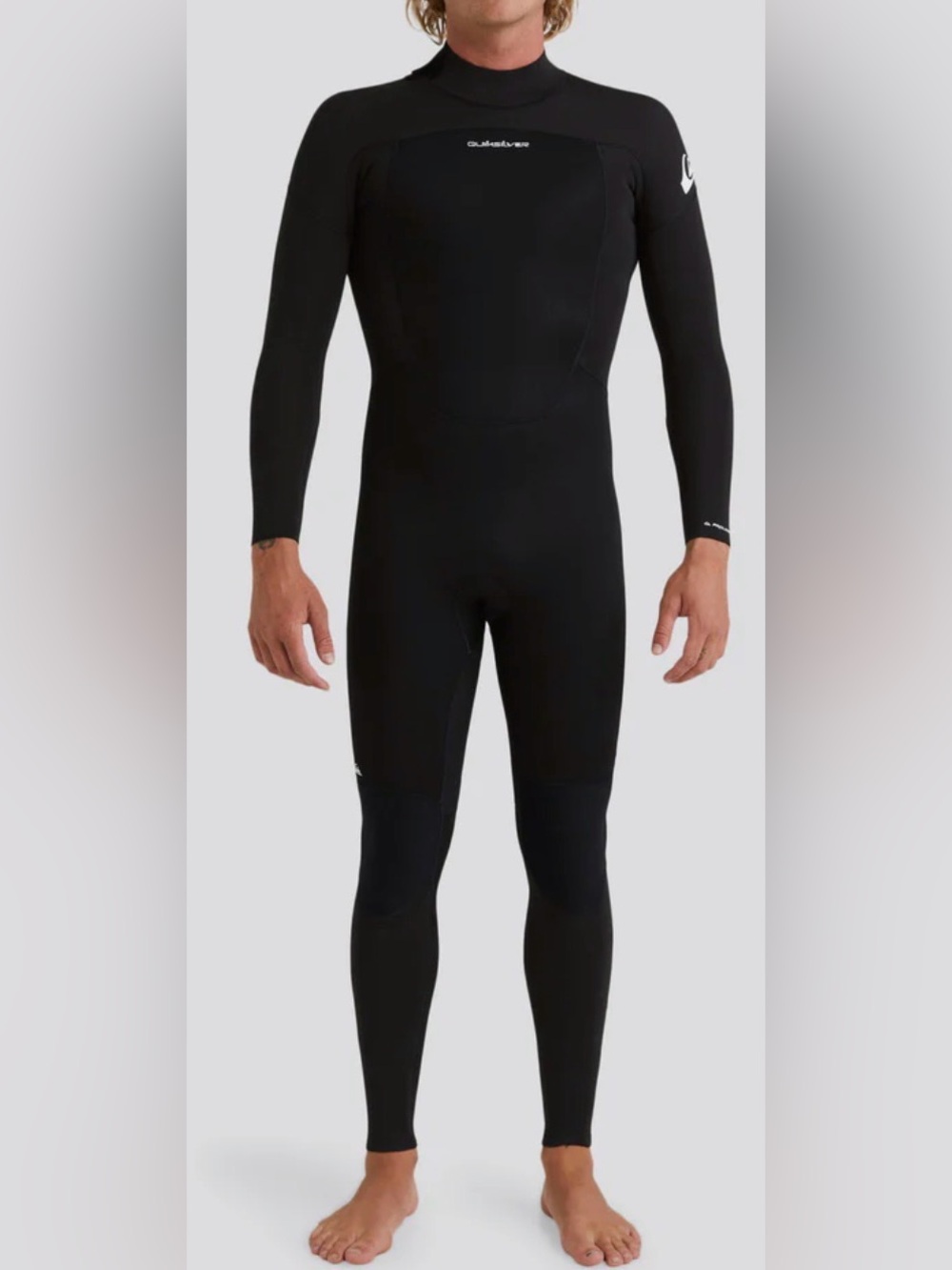 Quiksilver Men's Black Full Wetsuit Rash Guard
